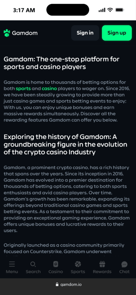 Gamdom Offer Available in India