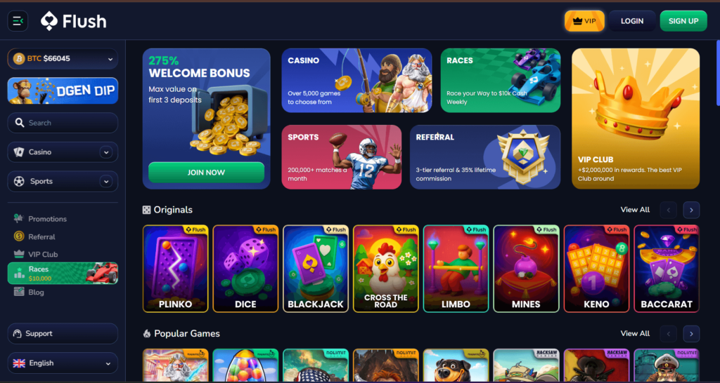 Flush Promo Code