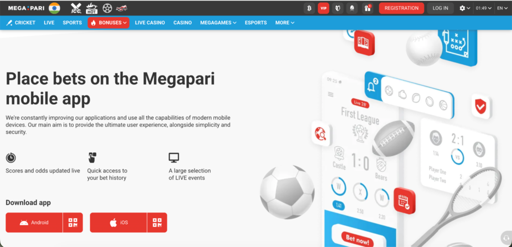 Can You Download the Megapari App in India
