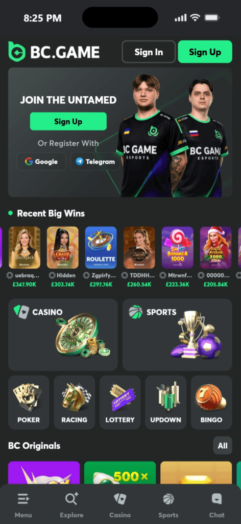 Evaluating the BC Game Registration Process