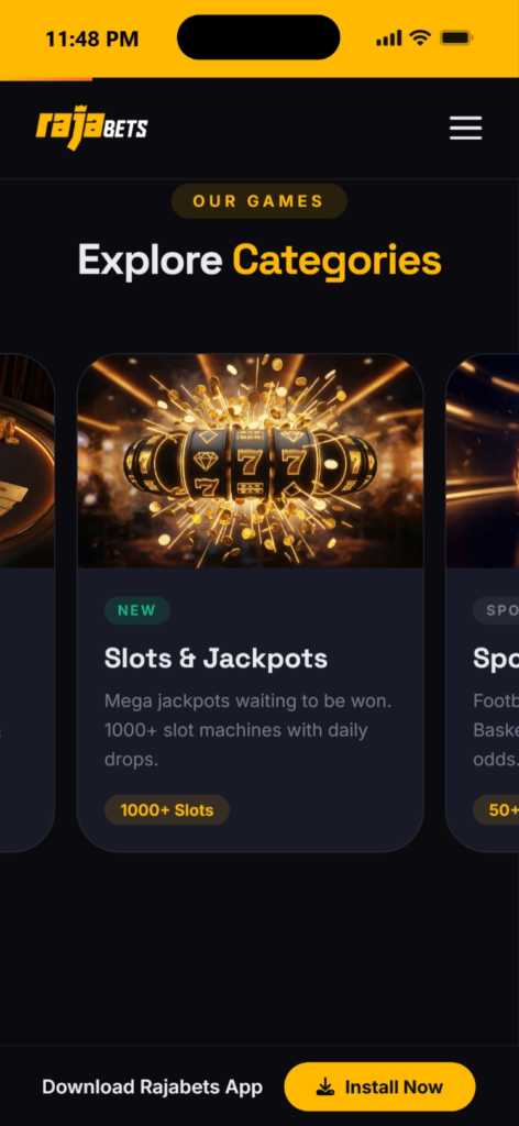 Features of the Rajabets App
