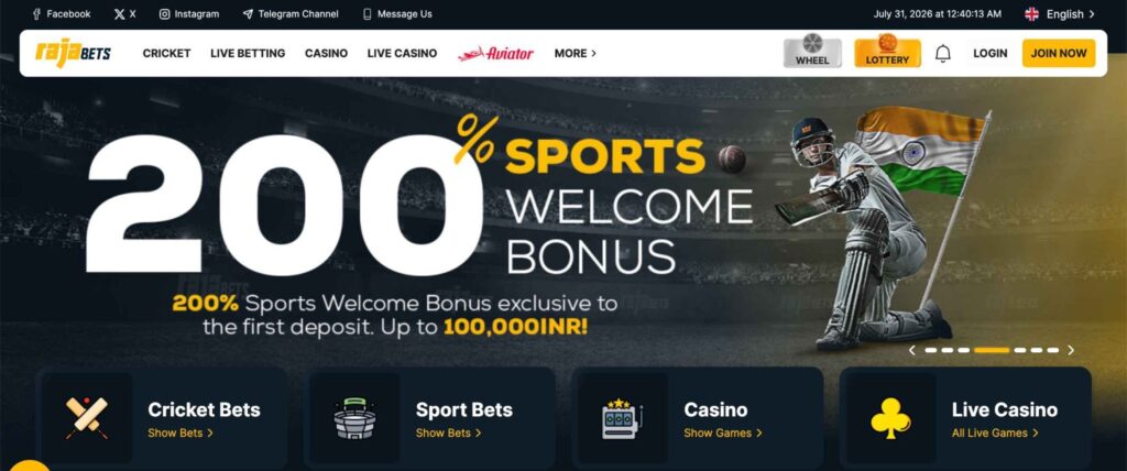 Rajabets Review