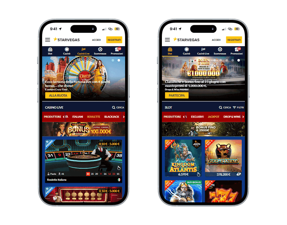 Scaricare Starvegas App su iOS