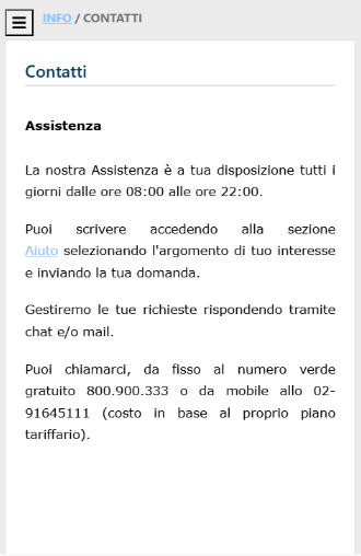 Servizio di assistenza clienti su Betflag