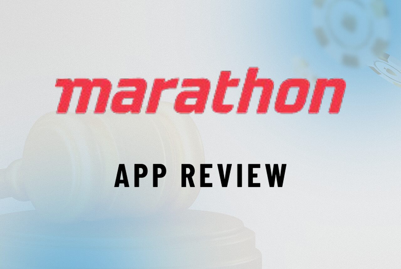 Interfaccia dell App Marathonbet