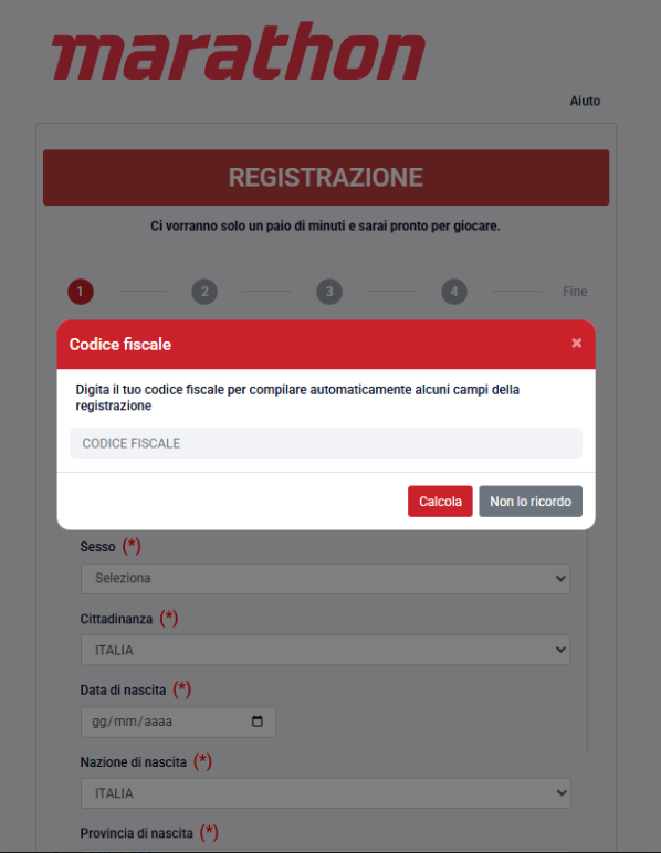 codice promozionale MarathonBet