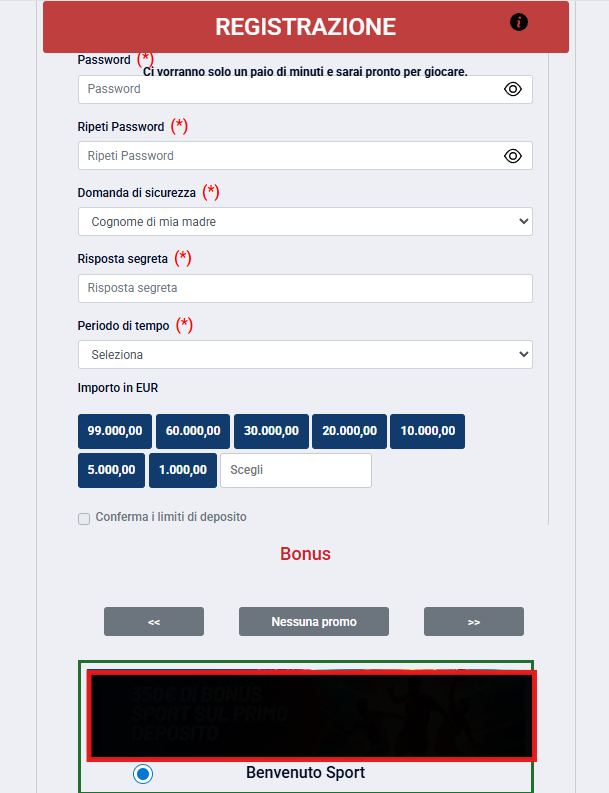 codice promozionale MarathonBet