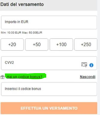 Codice promo Gioco Digitale