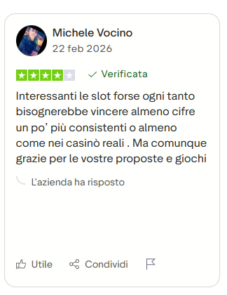 Codice promo LeoVegas
Recensioni su TrustPilot