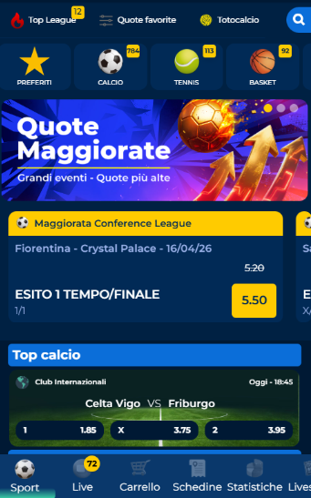 Registrazione a QuiGioco