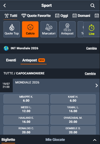 Snai Mondiali
