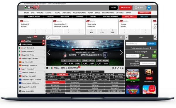 come scommettere su DomusBet