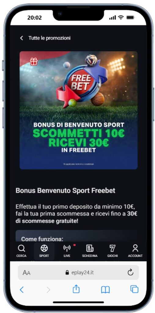 eplay24 bonus sport