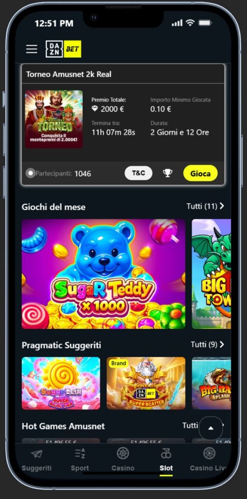codice promo daznbet casino