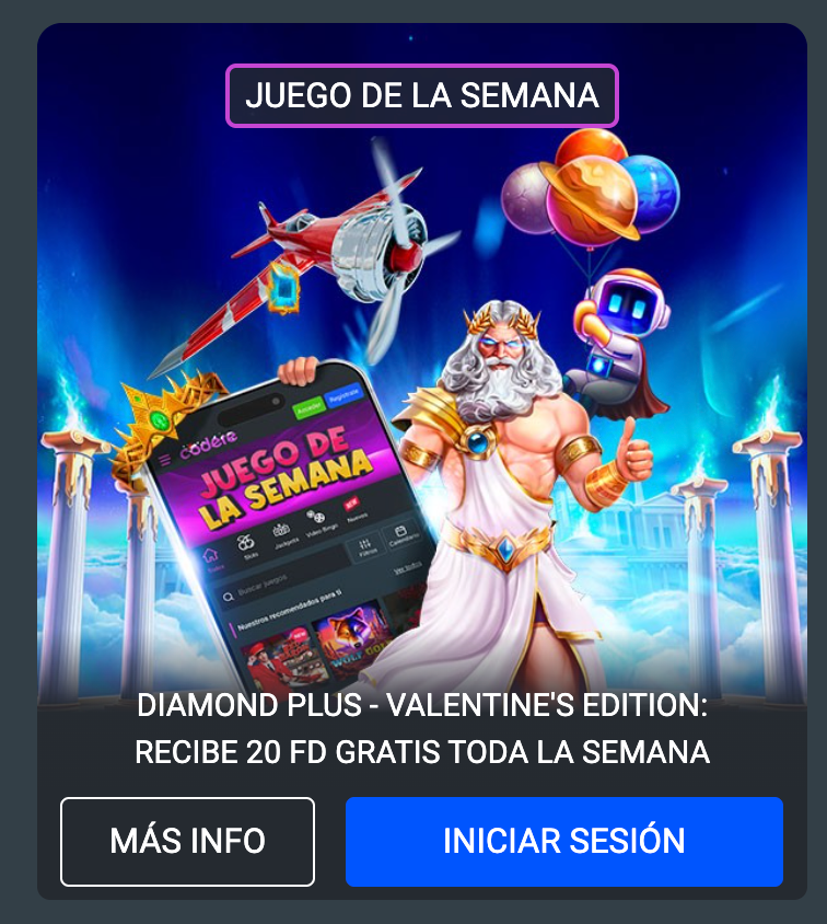 bonos de casino en Codere México