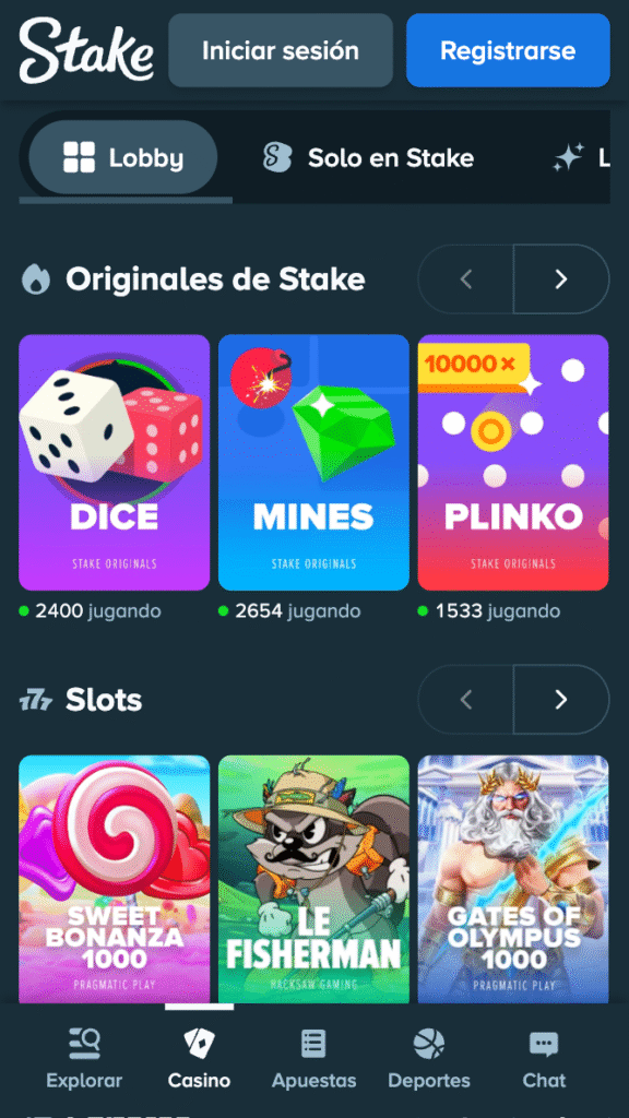 mejor casino criptomonedas en México: Stake