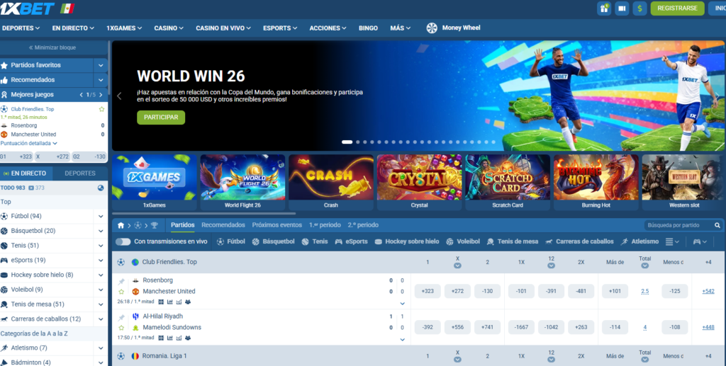 1xbet bono casino de hasta