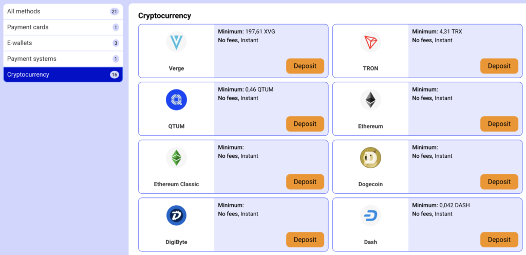 paripease ng crypto deposits