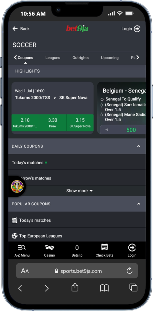 Bet9ja prediction