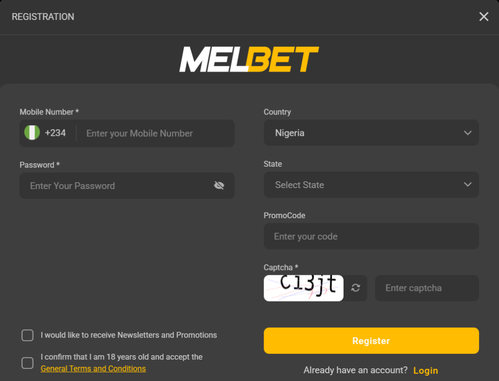Melbet Sign-Up Offer