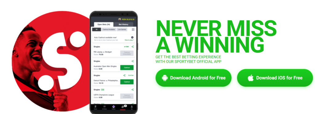 Download the SportyBet App on Android