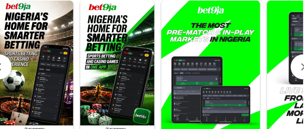 Download the Bet9ja App