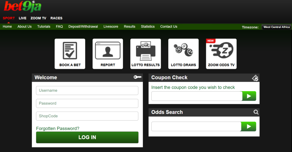 Bet9ja Sign-Up