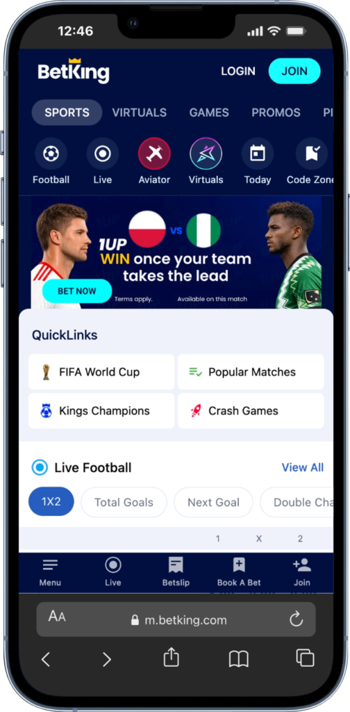 BetKing Football Betting Review