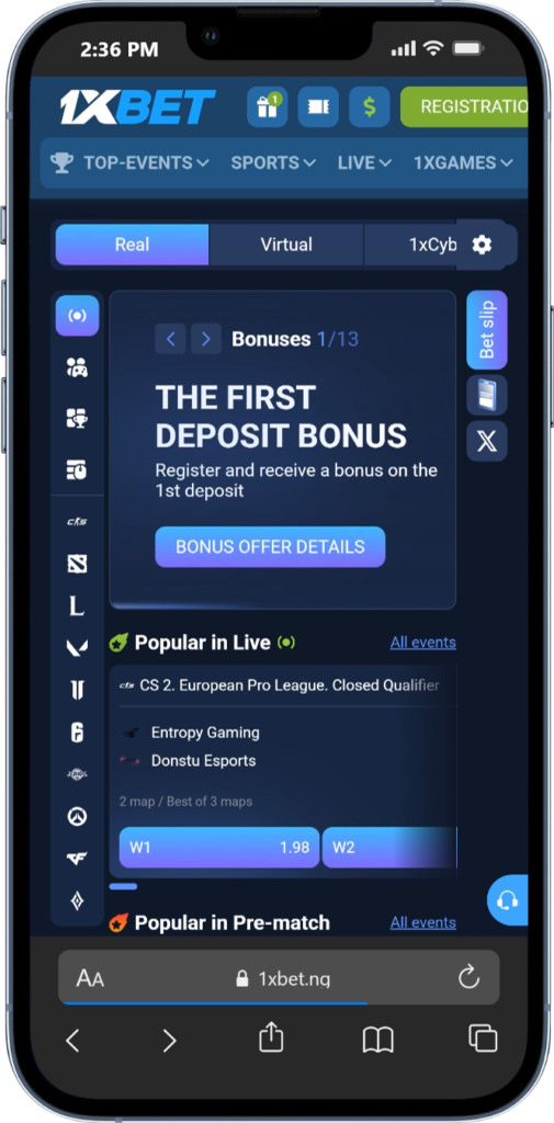 1xbet Nigeria Legit