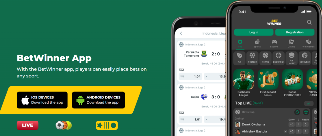 Betwinner App Experience