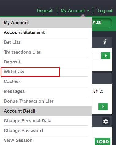 Bet9ja withdrawal