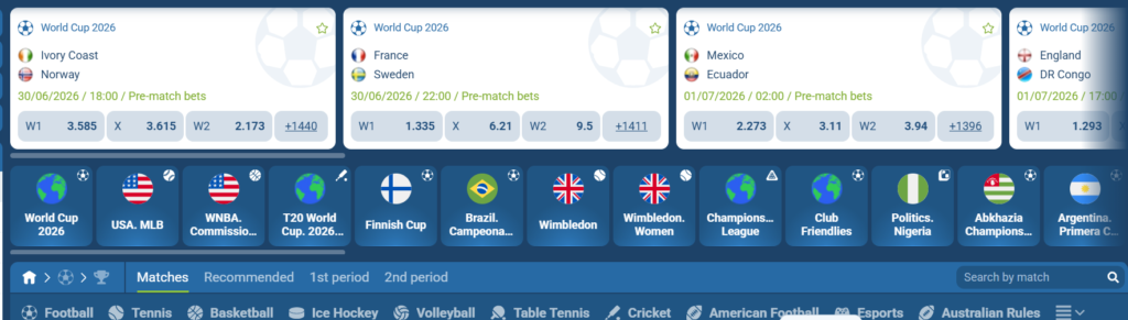 Prediction Framework for 1xBet Bettors