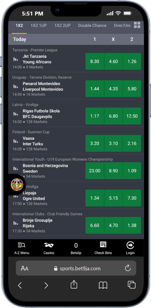 Bet9ja Accumulator Tools