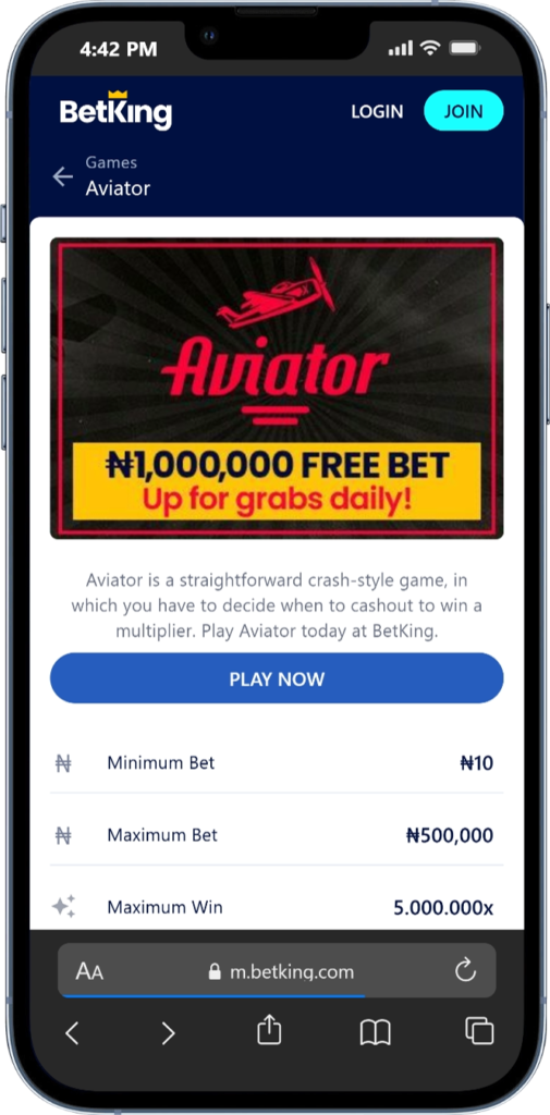 BetKing Aviator Features Explained