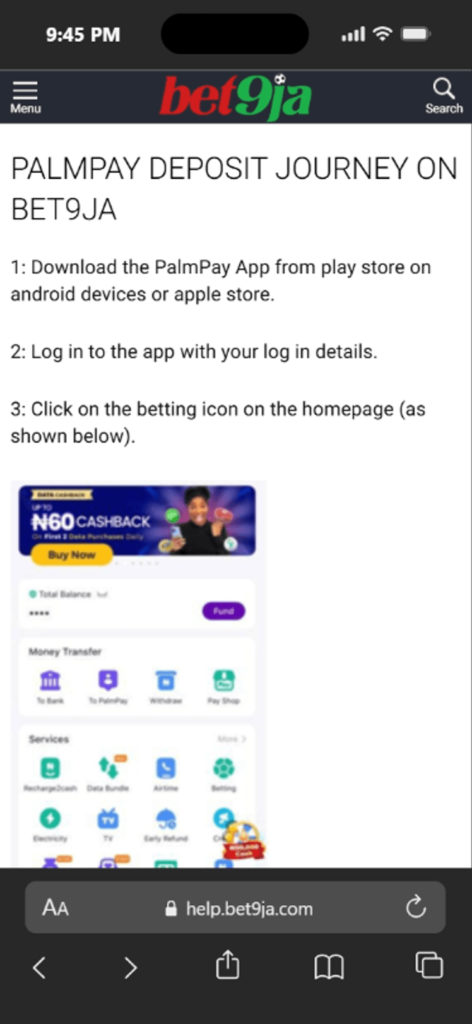 Betting Sites Accept PalmPay