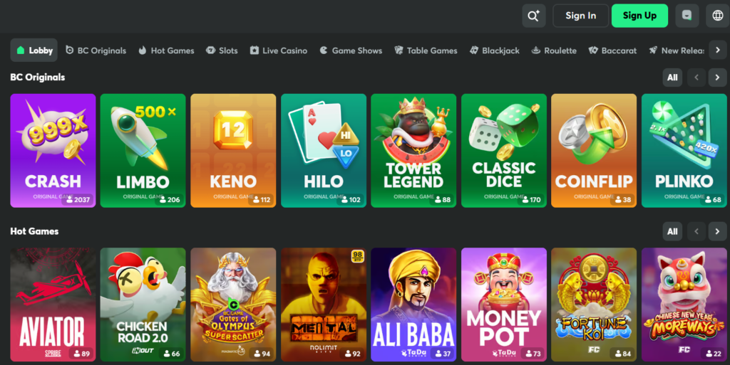 BC Game Casino App