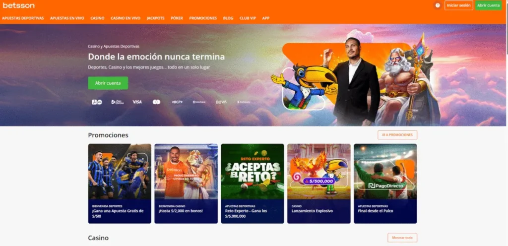 Betsson es confiable