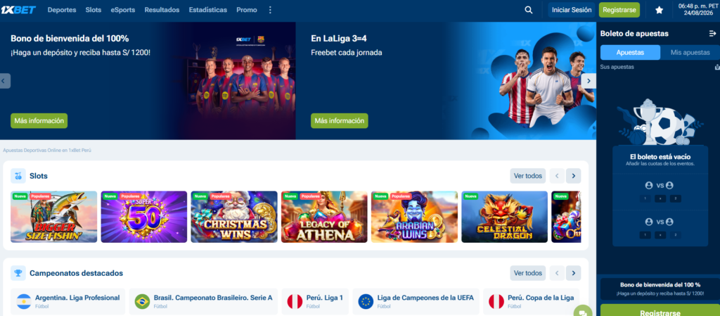 1xbet Mejores casas de apuestas