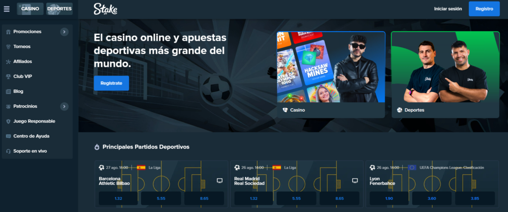 Stake Mejores casas de apuestas
