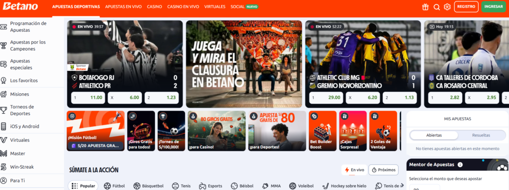 betano Mejores casas de apuestas