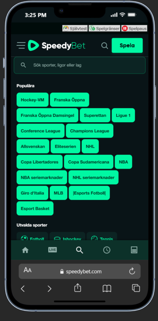 SpeedyBet bonus