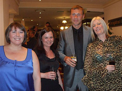 Duncan Ferguson arrives