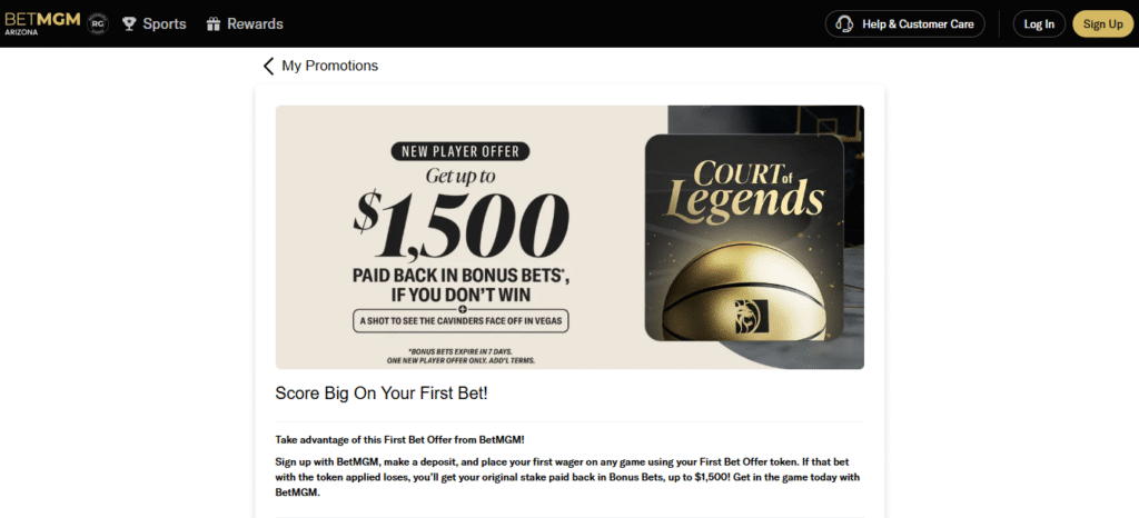 Exclusive BetMGM Sportsbook Promo Code - TPOVIP