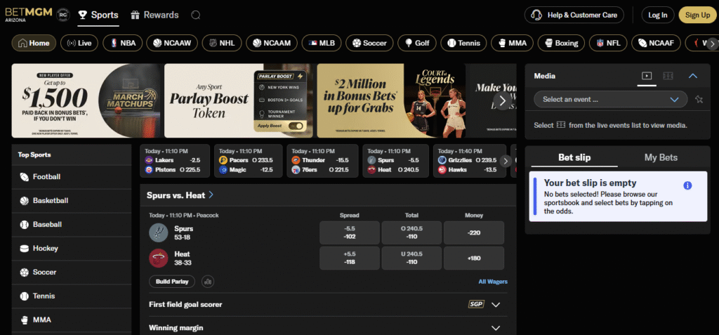 How to Bet on BetMGM