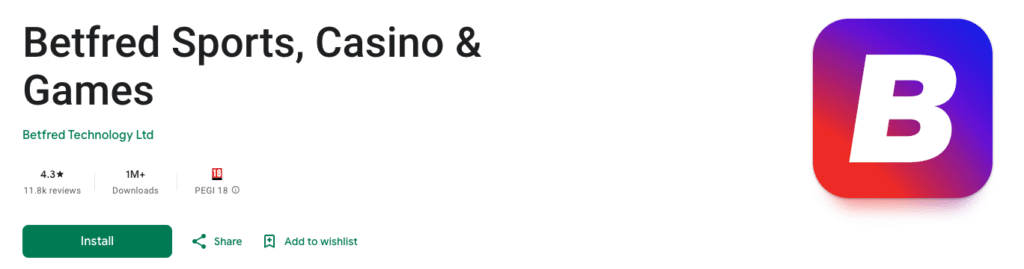 betfred android app