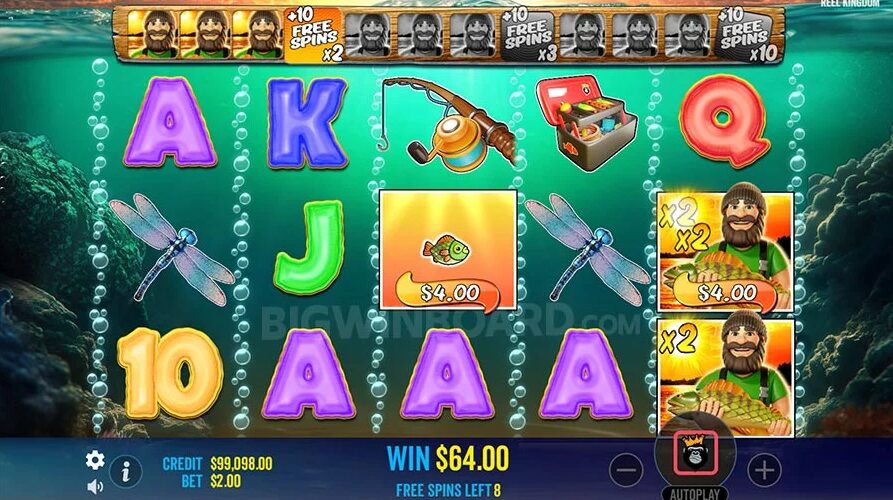 BetVictor Casino Game Feature #1- Big Bass Bonanza 1000