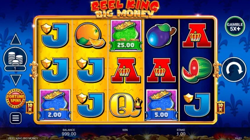 BetVictor Casino Game Feature #2- Reel King Big Money
