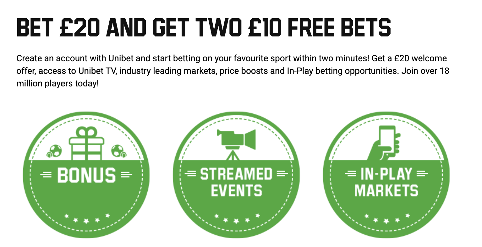 unibet bet 10 get 20