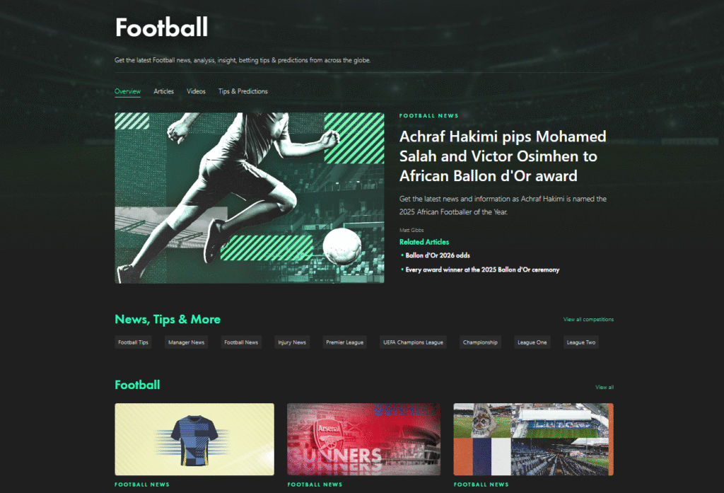 bet365 Football Tips