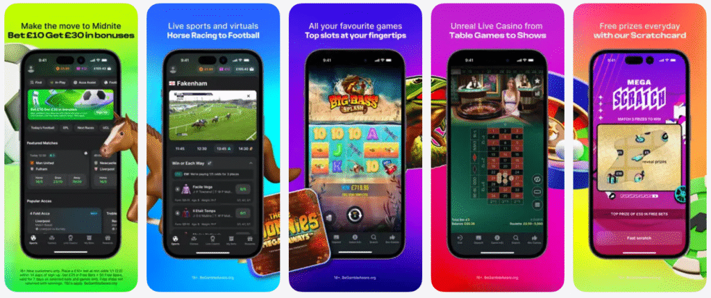 Midnite Top Mobile App